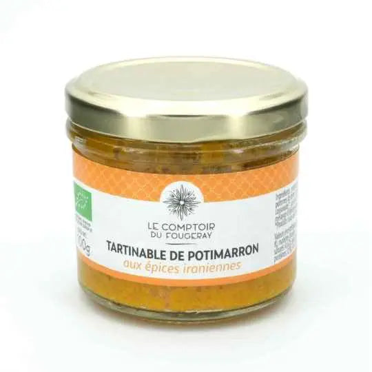 Tartinable Potimarron Epices Iraniennes BIO 100g Maison Harmonia